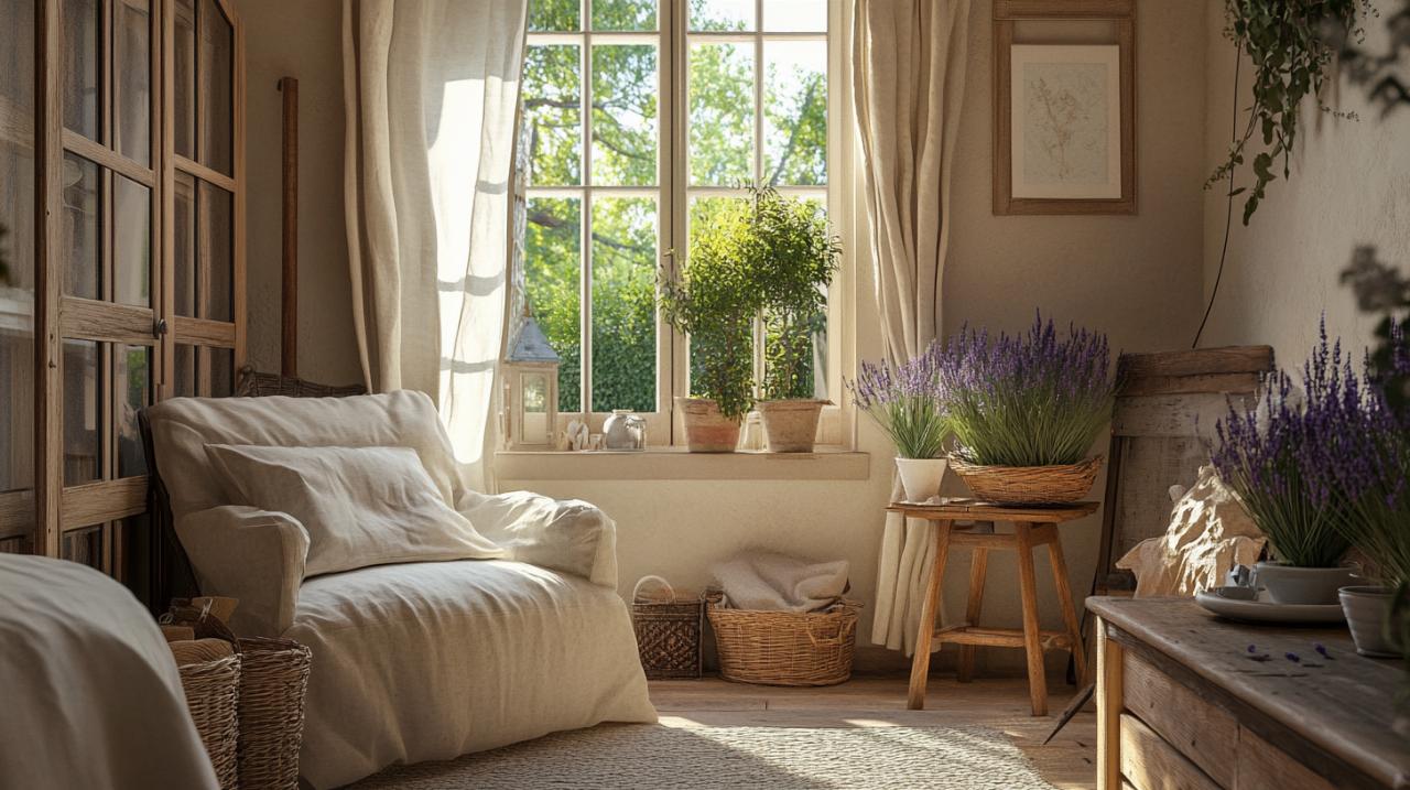 Claves para crear un hogar confortable con estilo provenzal